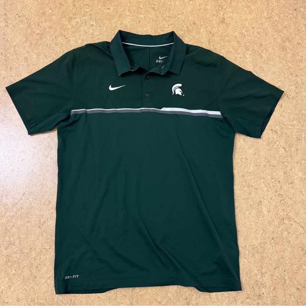 Michigan State Nike Polo